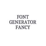 Font Generator Fancy