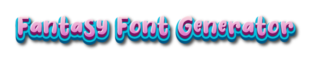 Fantasy Font Generator